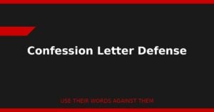 Legal documents and confession letters used as evidence in MCA debt defense case
