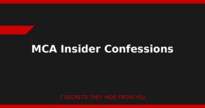 Anonymous MCA industry insider exposing predatory secrets and tactics used against business owners